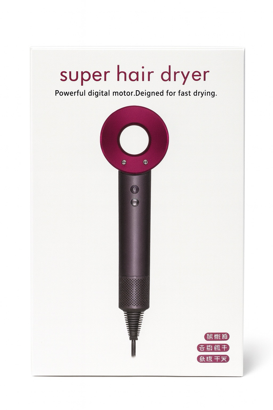 Sèche-Cheveux Professionnel – Super Hair Dryer